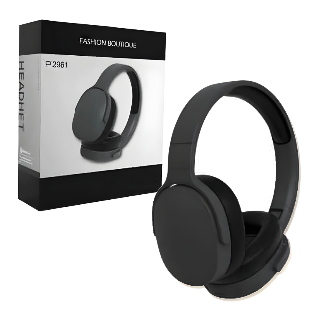 Auriculares Vincha Bluetooth P2961 Plegables con Manos Libres y Carga USB-C (Colores Pastel variado)