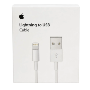 Cable de Carga y Datos USB-A a Lightning 1 Metro para iPhone / iPad en Caja Sellada