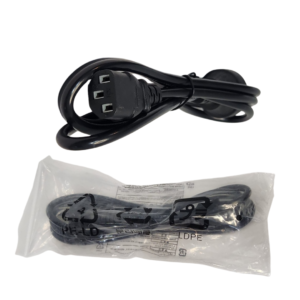 Cable Power Alimentación 220V Tipo Trébol / Interlock 1.5 Metros (Pata Argentina IRAM a C13 / C5)