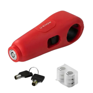 Traba Palanca de Freno y Manillar para Moto U-KNOW Caps-Lock Antirrobo Universal (Incluye 2 Llaves)